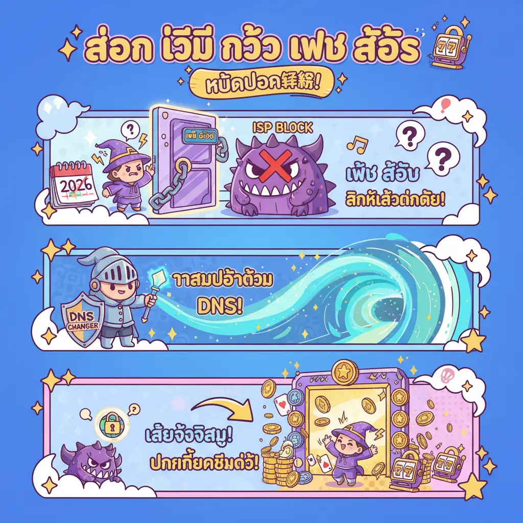 สอน วิธี เข้า เว็บ สล็อต - DNS