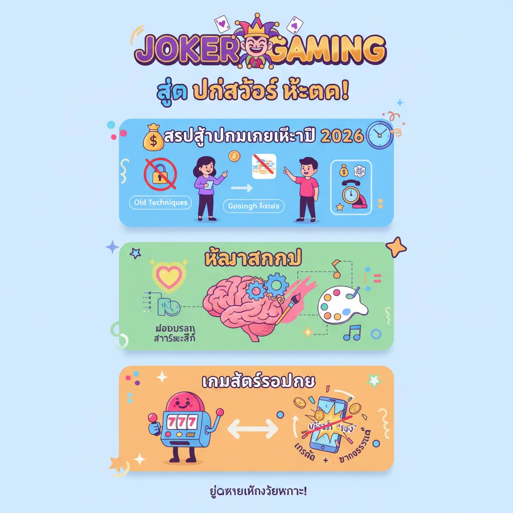 สูตร ปั่นสล็อต ให้แตก - Joker Gaming