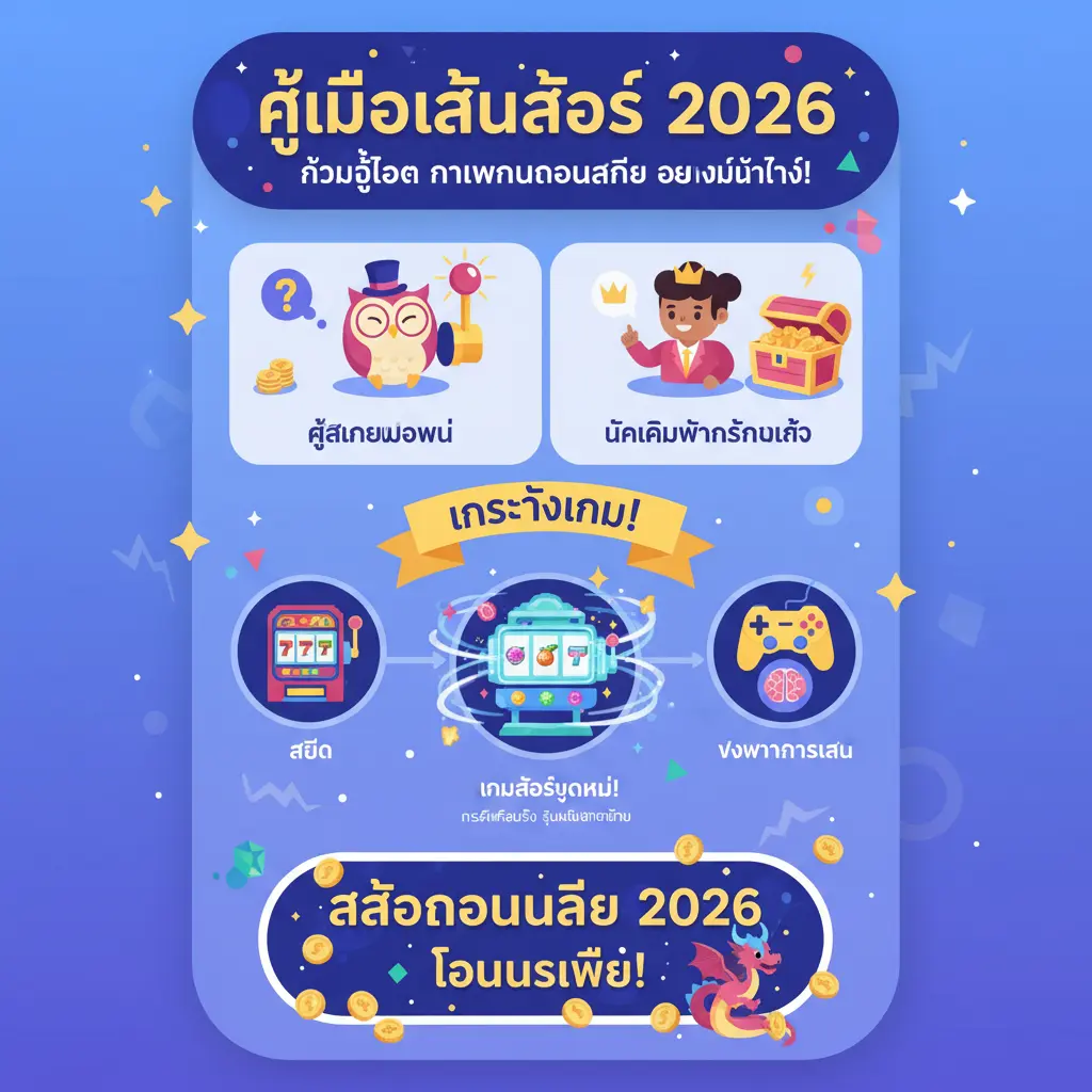 วิธีเล่นสลอต - การพนันออนไลน์