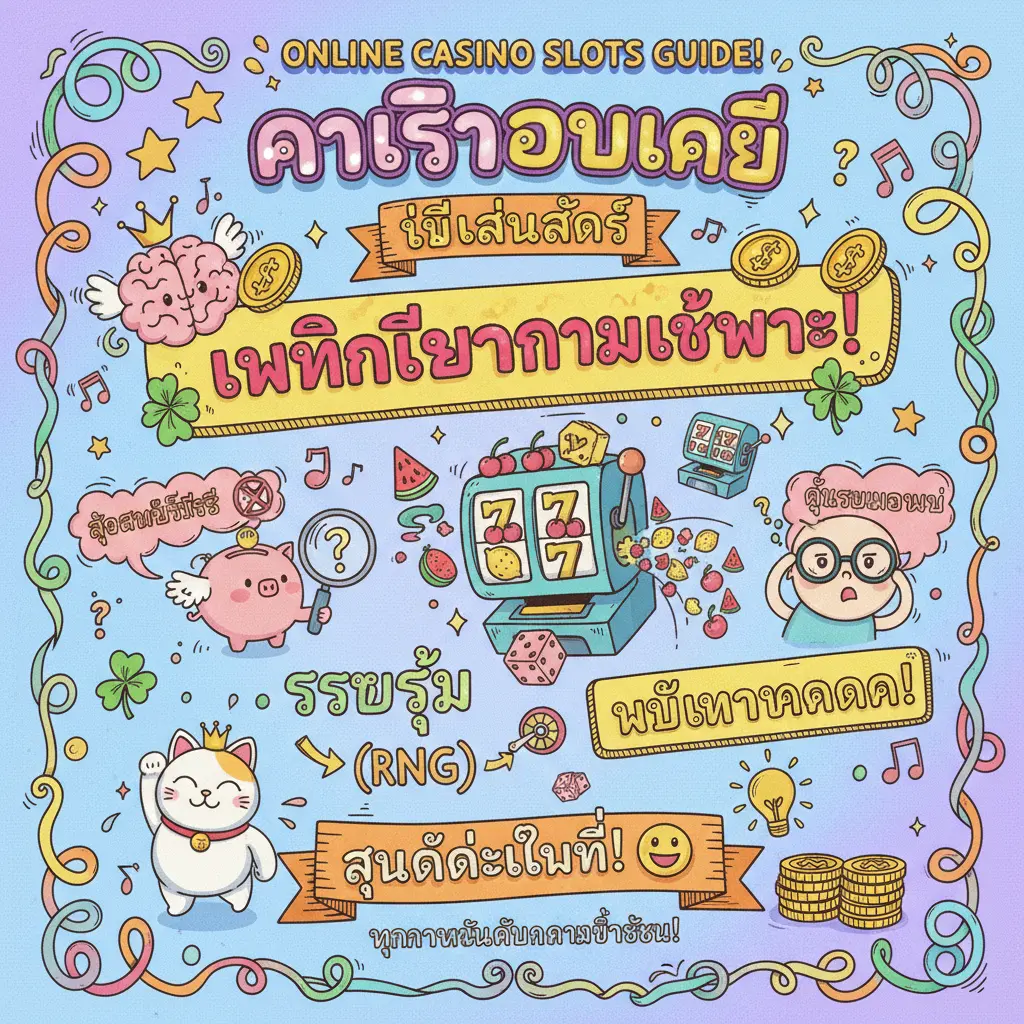 วิธีเล่นสลอต - คาสิโนออนไลน์