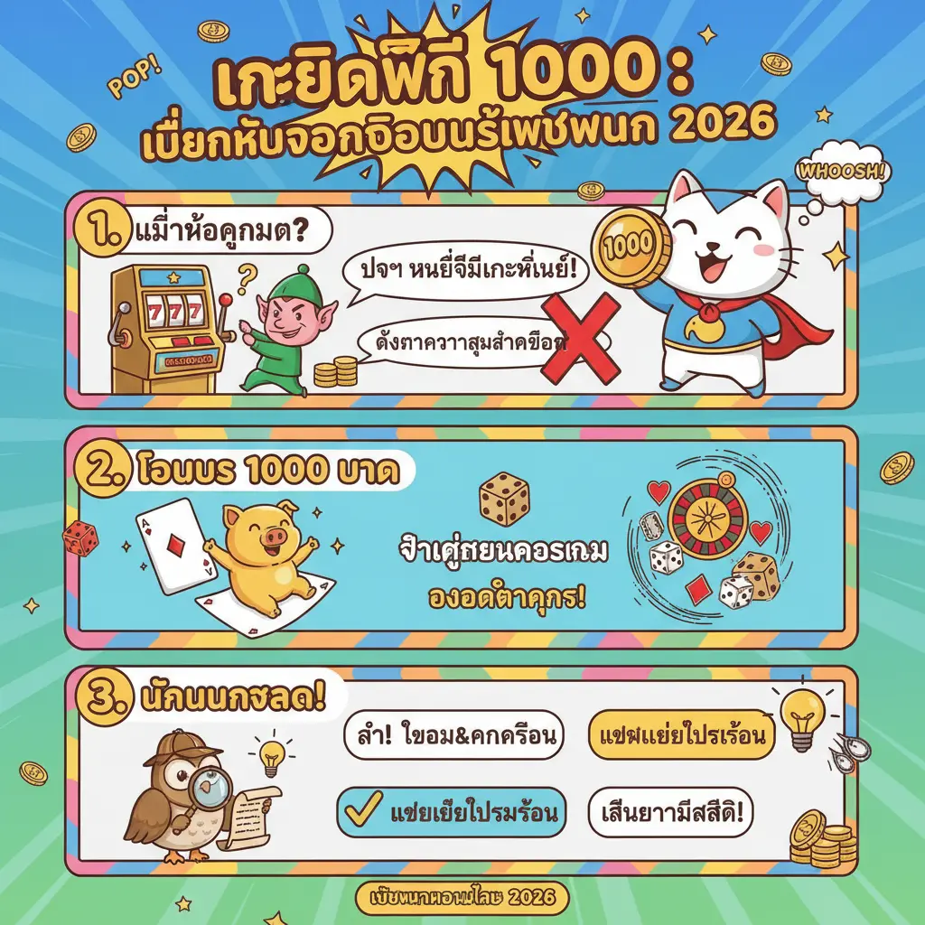 เครดิตฟรี 1000 - เว็บพนัน