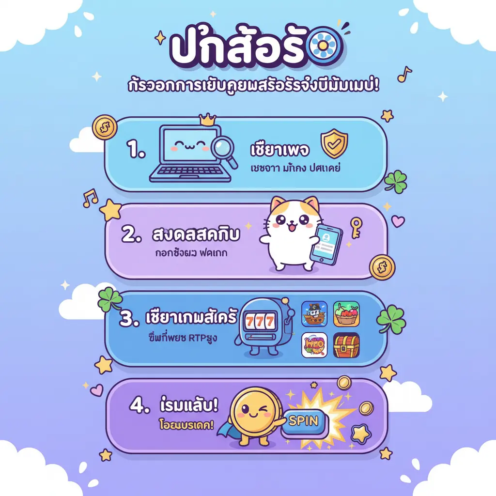 ขั้น ตอน การเล่นสล็อต - เกมสล็อต